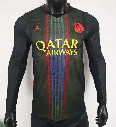 2627 Paris third away long sleeve player version S-4XL